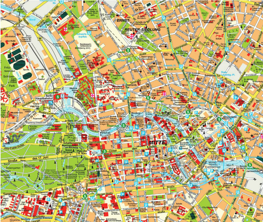 berlin city centre carte